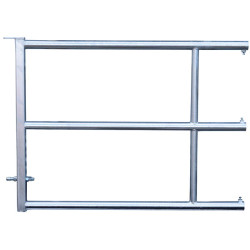 3-rail rear panel for 2/3 m stall barrier 