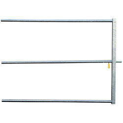 3-rail (Ø 48.3 mm) front end with one easylock automatic latch