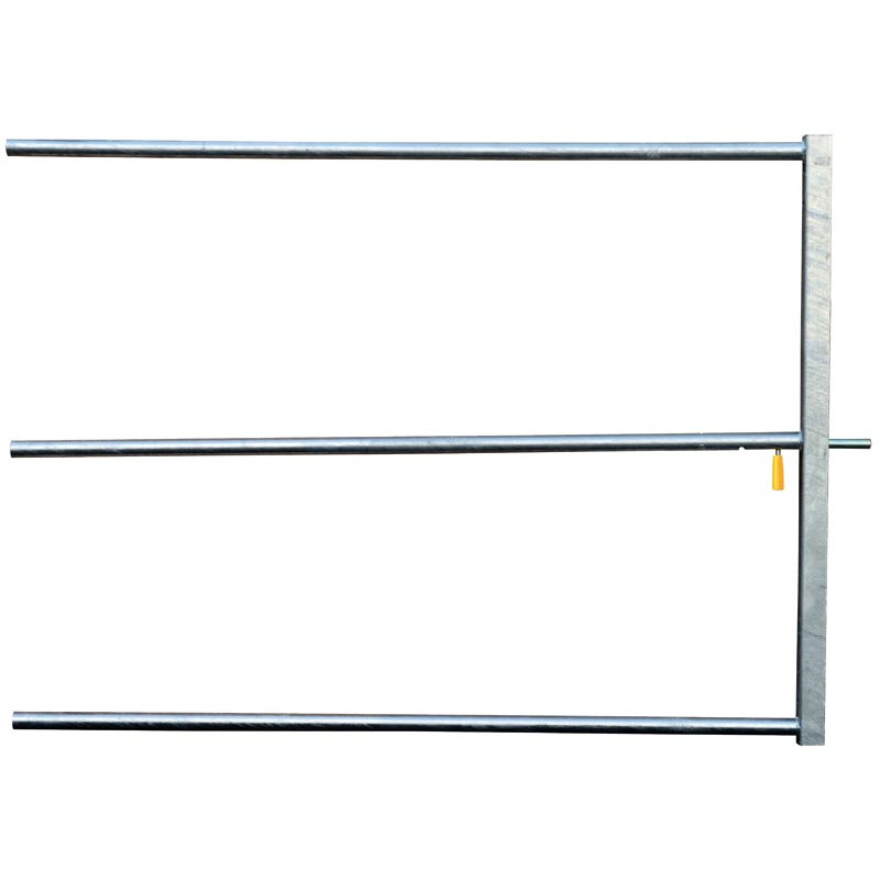 3-rail (Ø 48.3 mm) front end with one easylock automatic latch 3-rail (Ø 48.3 mm) front end with one easylock automatic latch