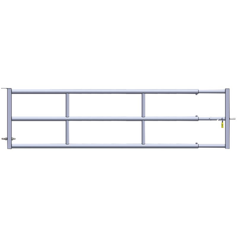 3-Rails extendable gate ø60,3mm H.0,79M for manure robot - 4/5 m 3-Rails extendable gate ø60,3mm H.0,79M for manure robot - 4/5 m