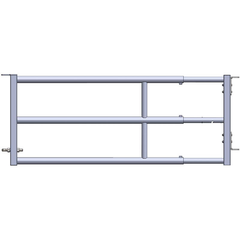 3-RAILS EXTENDABLE PANEL ø60,3mm H.0,79M FOR MANURE ROBOT