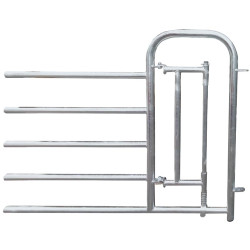 5-rail front end with man passage gate for stall barrier H. 1.15 m