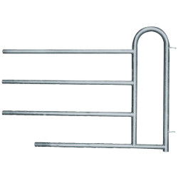 4-rail (Ø 48.3 mm) front end with man passage opening H. 1.15 m