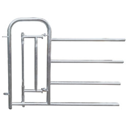 4-rail front end with man passage gate for stall barrier H. 1.15 m
