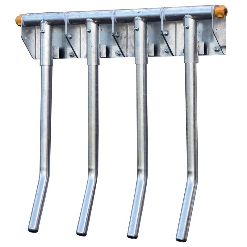 Finger gate for animal opening front end