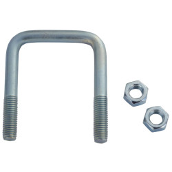 U-bolt to mount cubicles