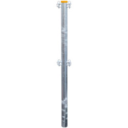 face-to-face 2-way post - Ø 102 mm - to embed