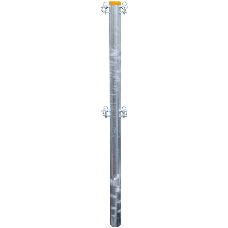 face-to-face 2-way post - Ø 102 mm - to embed