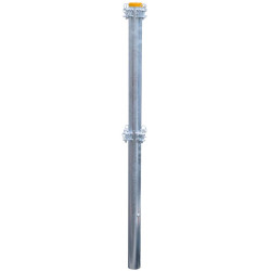 4-way post - Ø 102 mm - to embed