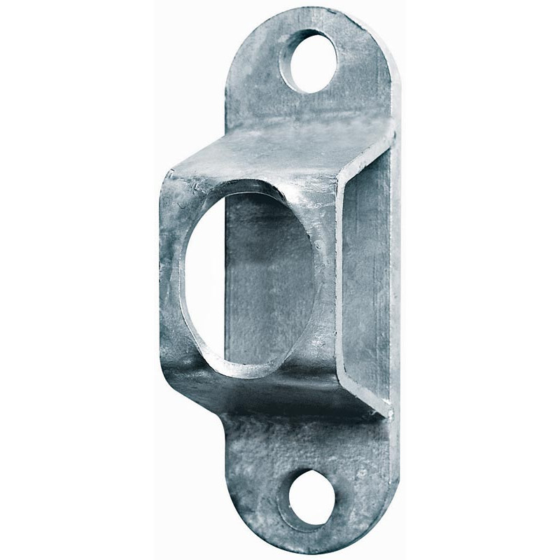 Standard front and side wall plate for lock