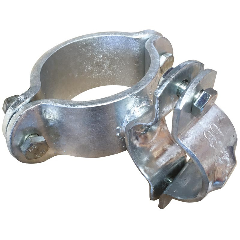 Bracket for Ø 60.3 mm tube fastening