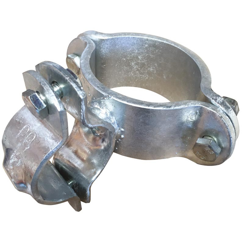 Bracket for Ø 76.1 mm tube fastening