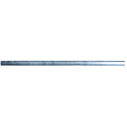 6 m x Ø 76,1 mm galvanised metal bar