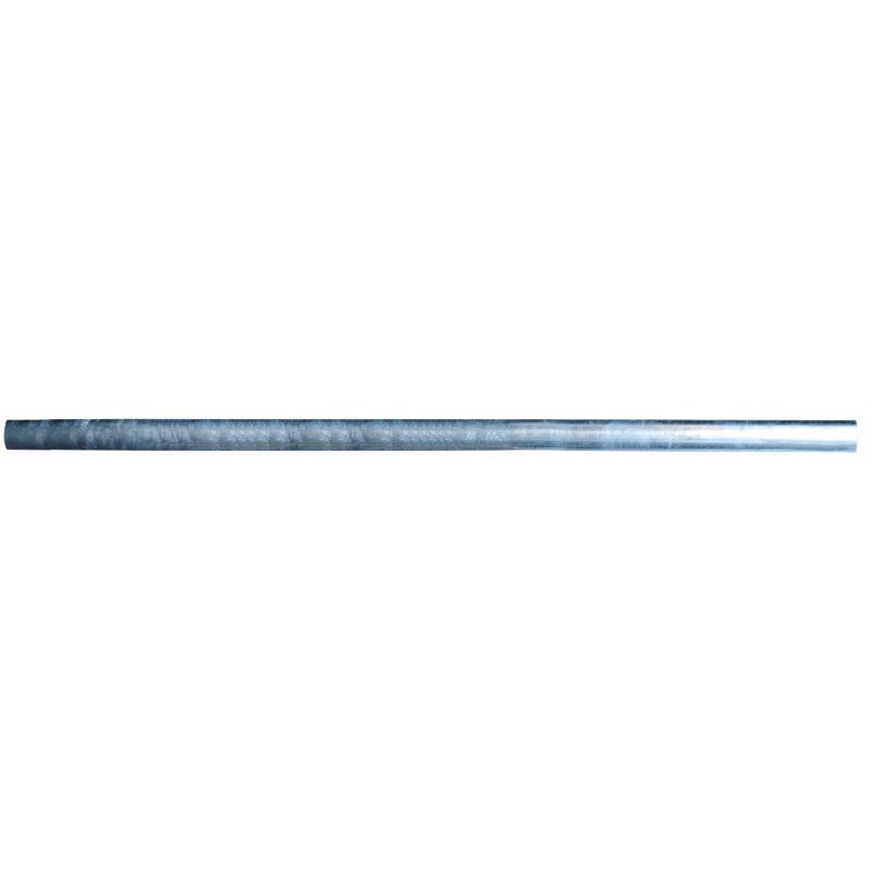 6 m x Ø 76,1 mm galvanised metal bar