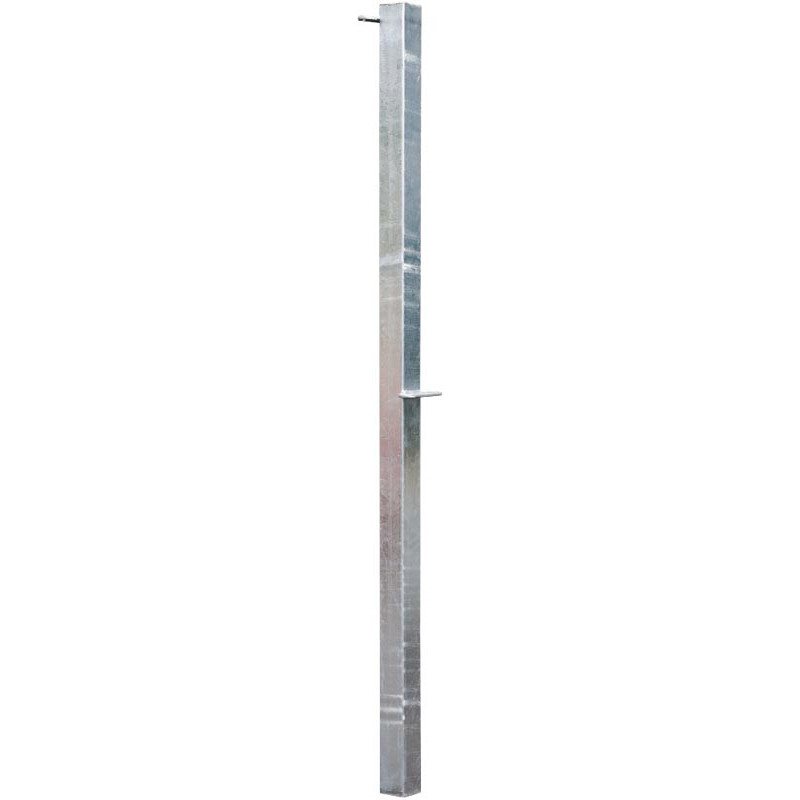 Fastening post for tilted headlock panel