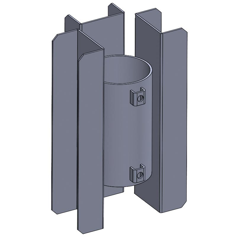 3-way bracket for joist support