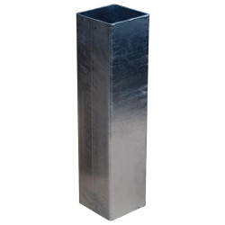 Square steel sleeve for 90 x 90 mm square post