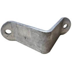 90 x 90 mm bared 1/2 square bracket