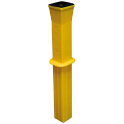 "ISOPROTEC" PE cover for ⧄ 90 x 90 mm posts