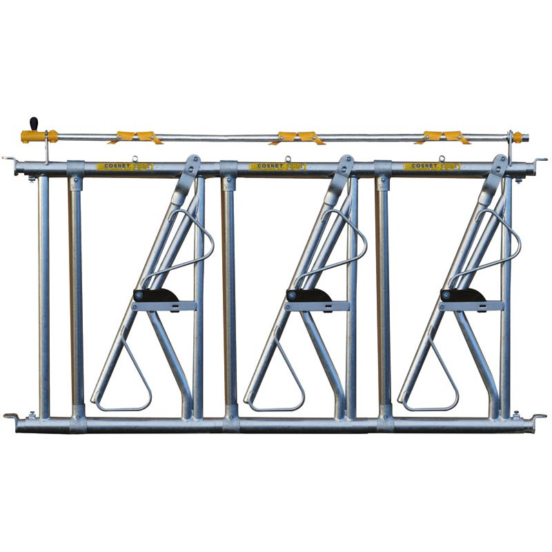 Comfort SR headlock panel - 2.10 m/3 spaces Comfort SR headlock panel - 2.10 m/3 spaces
