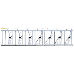 Comfort LR headlock panel - 4 m/5 spaces