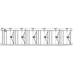 Comfort SRS headlock panel - 5 m/6 spaces
