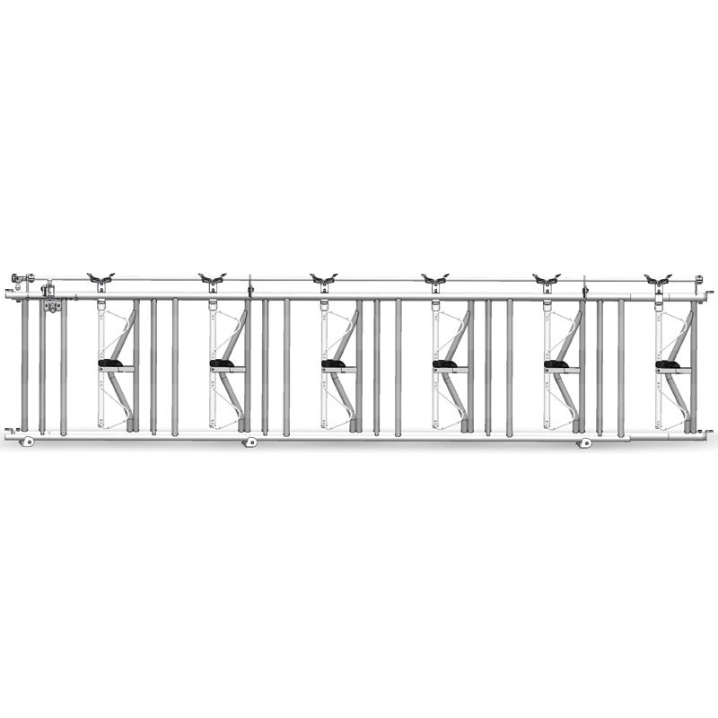 Comfort SRS headlock panel - 5 m/6 spaces