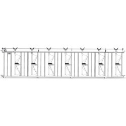 Comfort SRS headlock panel - 5 m/7 spaces