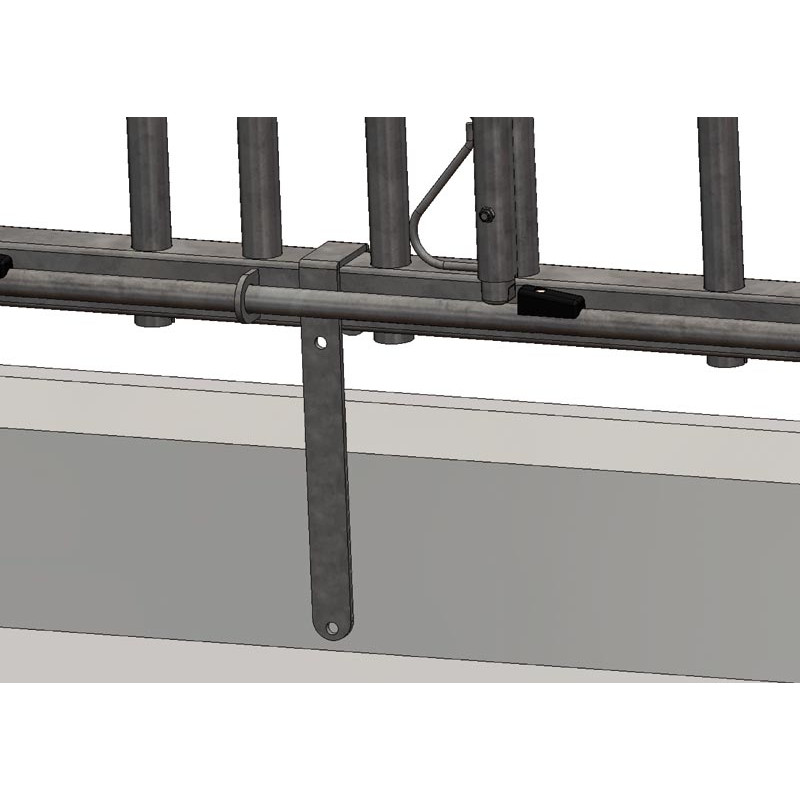 Fastening reinforcement on low wall for PRO Swedish headlock panel