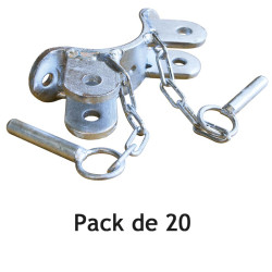 1/2 Ø 76 mm bracket - 2-way at 90°