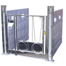 HYGIENE PRO LM calf pen with movable PE partitions