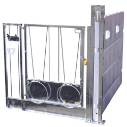 Extension for HYGIENE PRO LM calf pen with movable PE partitions