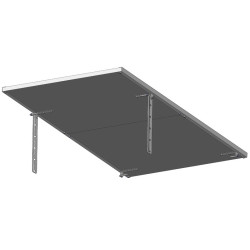Roof for PRO and STANDARD wheeled calf boxes