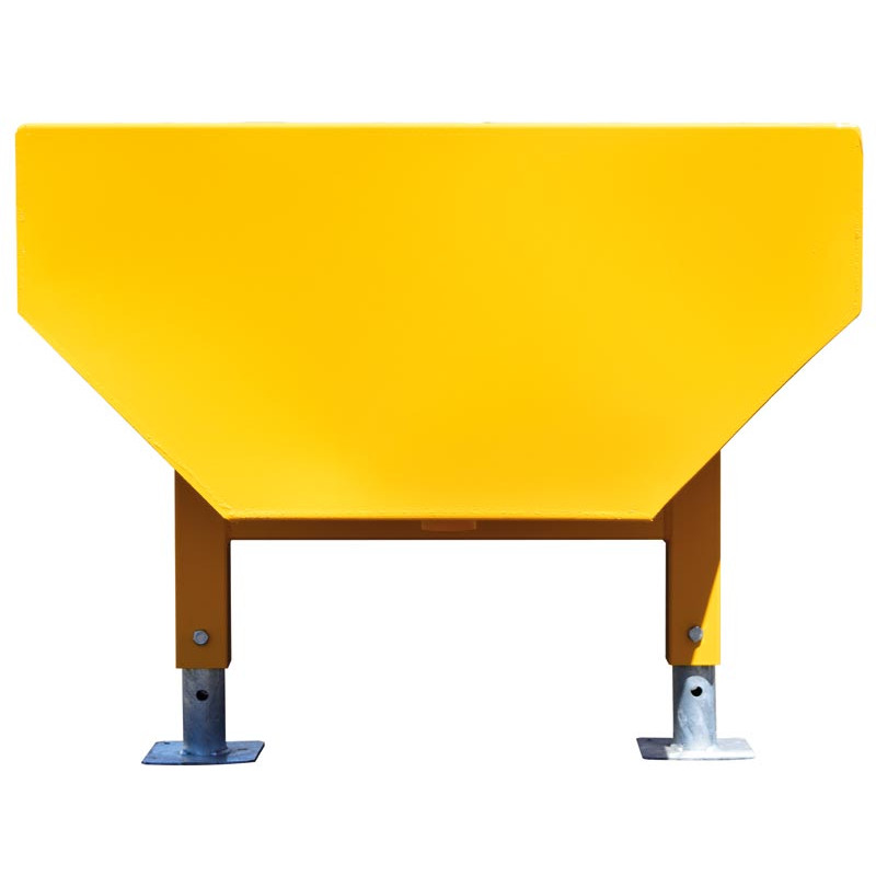 Reinforced 3 x 0.60 m painted feed trough Reinforced 3 x 0.60 m painted feed trough