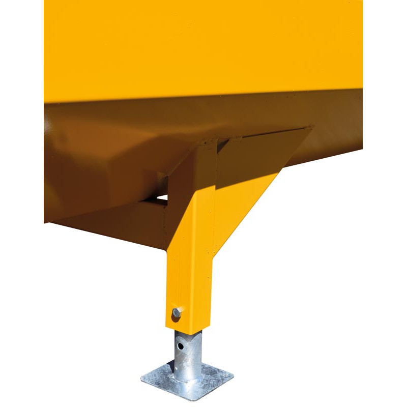 Deep width 5 x 1 m reinforced painted feed trough  Deep width 5 x 1 m reinforced painted feed trough