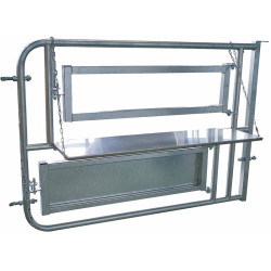 Stainless steel shelf for stall