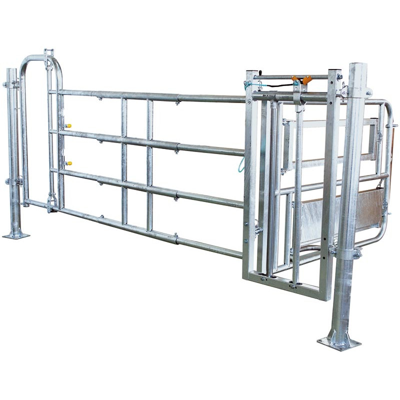 4-rail front end with headlock for stall barrier H. 1.15 m 4-rail front end with headlock for stall barrier H. 1.15 m