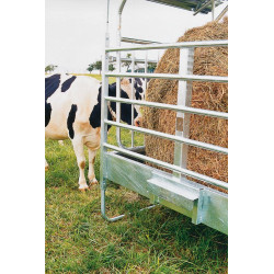 RTT drop panel hay rack