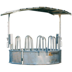 Round RC hay rack