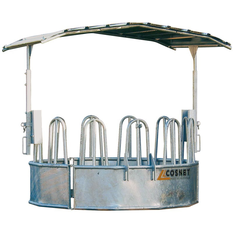 Round RC hay rack