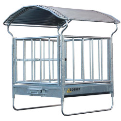 Straight RTE panel hay rack "Special equines"