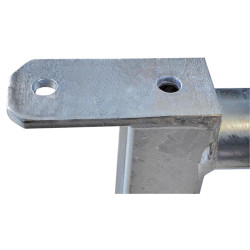 3/4 m extendable Ø 42.4 mm field gates with one latch 3/4 m extendable Ø 42.4 mm field gates with one latch