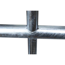 3/4 m extendable Ø 42.4 mm field gates with one latch 3/4 m extendable Ø 42.4 mm field gates with one latch