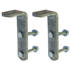 Fastening plate for panel