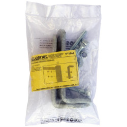 Fastening plate for panel