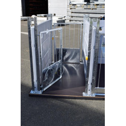 HYGIENE PRO SM calf pen with movable PE partitions HYGIENE PRO SM calf pen with movable PE partitions