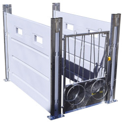 HYGIENE PRO SM calf pen with movable PE partitions HYGIENE PRO SM calf pen with movable PE partitions