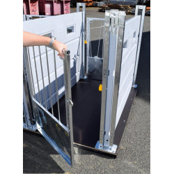 Barred rear gates for HYGIENE PRO LM calf pen Barred rear gates for HYGIENE PRO LM calf pen
