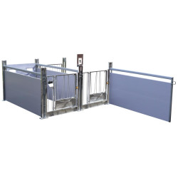 Calf pen STANDARD with movable partitions PVC