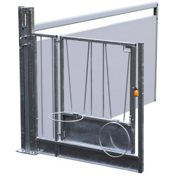 Extension for STANDARD LM calf pen with movable PVCpartitions